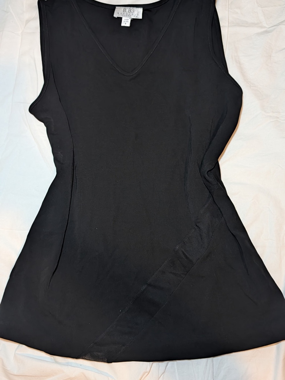 BCBG Vintage Sleeveless V-Neck Women’s Top